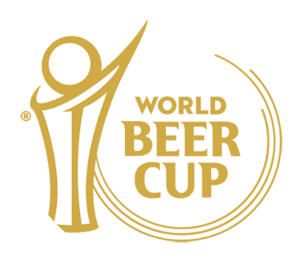 World Beer Cup logo featuring a stylized trophy next to the text.
