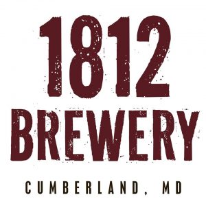 Logo for 1812 Brewery in Cumberland, MD.